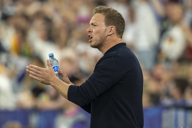 Nagelsmann jubelt an der Seitenlinie
