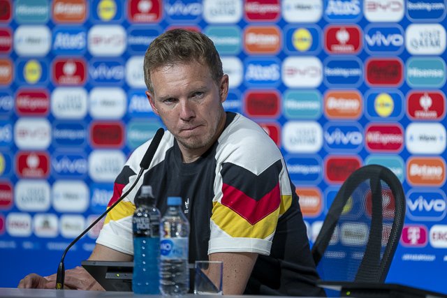 Nagelsmann in der Pressekonferenz